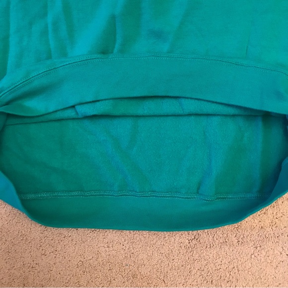 Kindness Is Universal Sweatshirt Womens Plus Size XXL Junior Green Jersey Stripe - Picture 6 of 8